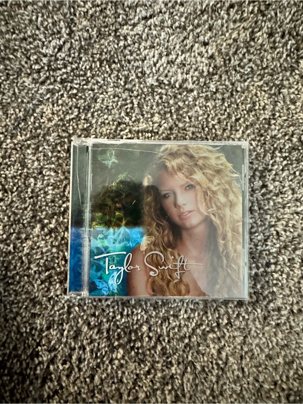Taylor Swift Self-Titled CD - signs of wear